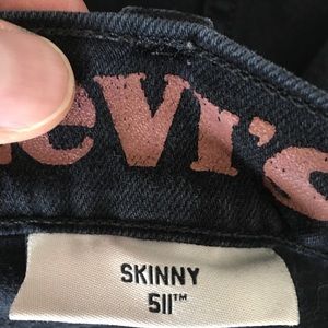 Levi’s 511 skinny jeans 36W/36L